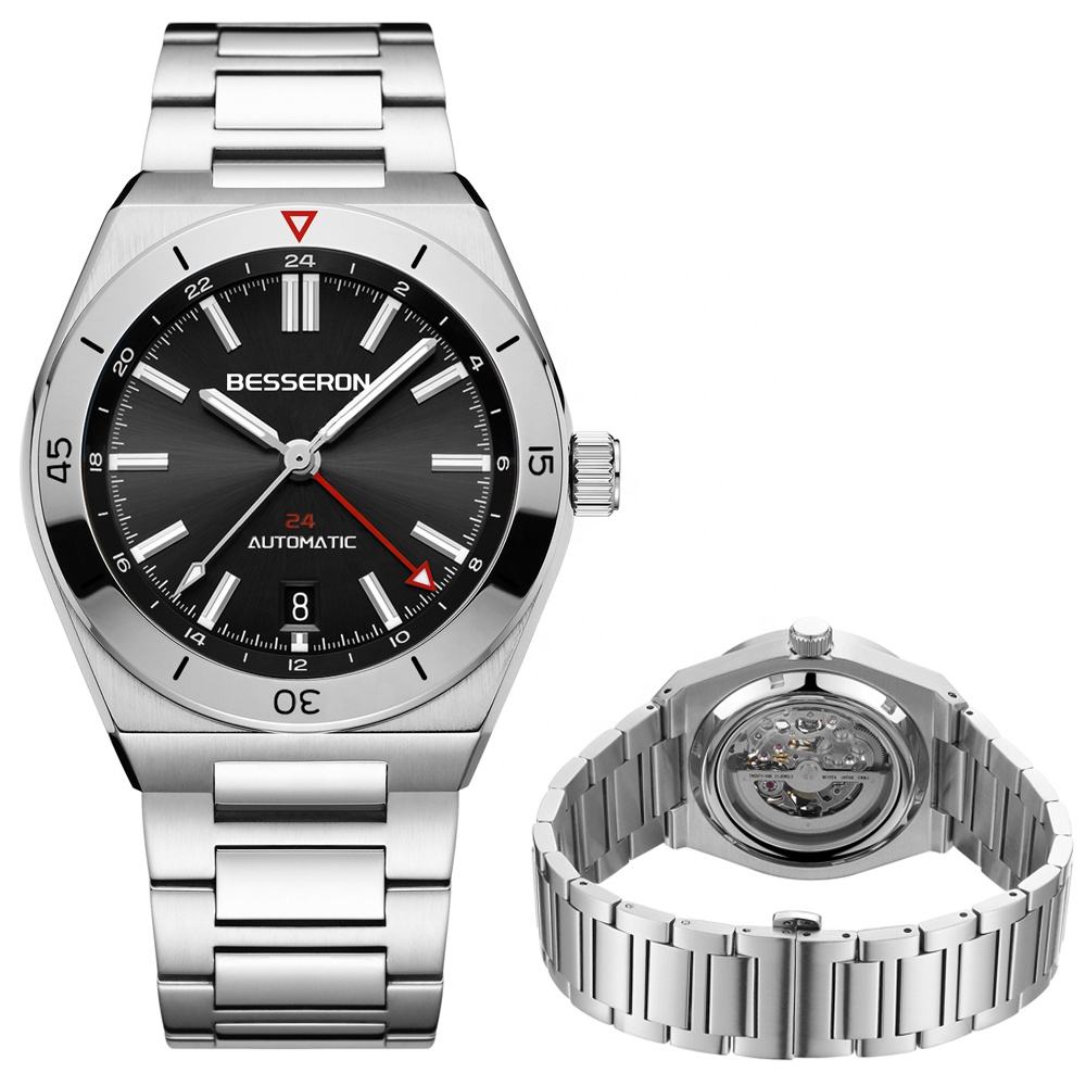 Montre homme avec cadran doré