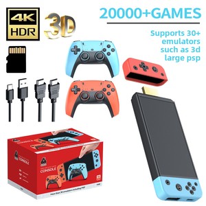 M68 Home HD Arcade PSP 4K TV Mini-Spielkonsole mit Drahtloser Kommunikation 16-Bit OS PS-Controller Kann <span class=keywords><strong>3D</strong></span>-Spiele Abspielen M66 <span class=keywords><strong>Gamestick</strong></span> - Product Image 4