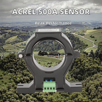 Acrel JKA-S Sensor Arus Hall Fase Tunggal Output 80-260V Diameter 20mm. Meteran Energi Kelas 1 Akurasi Tinggi 0-999kWh Pemasangan Mudah