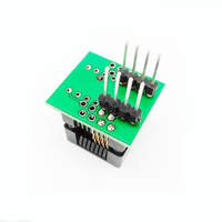 Base de programación estrecha SOP8 a DIP8, tipo Jump Seat Ots16-1.27-03, para SOIC8