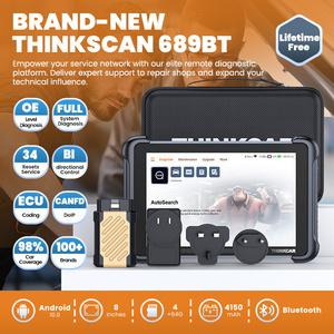 THINKCAR THINKSCAN 689BT Actualización Gratuita Codificación de Sistema Completo 34 Funciones de Reinicio OBD2 Automotriz Profesional - Product Image 1