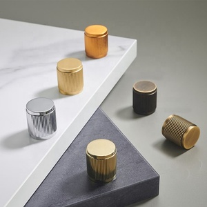Kenop Kabinet Minimalis Mewah Persegi dari Kuningan untuk Furnitur, Laci Dapur, Gagang Pintu Kabinet, Dekorasi Perangkat Keras - Product Image 5