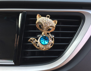 Clip de parfum de renard, sortie d'air de climatiseur de voiture, désodorisant, filtre à Air automobile, diffuseur de parfum, accessoires de voiture - Product Image 2