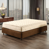 Matelas hybride de luxe 5 zones, orthopédique, mousse à mémoire de forme, ressorts ensachés indépendants, matelas enroulé dans une boîte pour la maison et l'hôtel