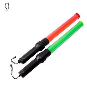 29CM 26CM 夜間多機能ABS <span class=keywords><strong>LED</strong></span>交通指揮棒 プラスチック製セキュリティパトロールビーパー警告ライトスティック - Product Image 2