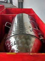 TCXT Neuer Hochlegierter/Edelstahl Permanentmagnet-Trommelmotor zur Entfernung von Metallverunreinigungen in der Getreideverarbeitung