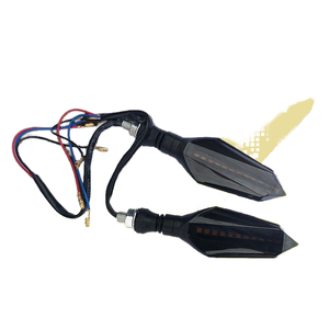 Luz LED de giro delantera de 12V para motocicleta, luz de posición, accesorio de dirección para sistemas de iluminación de motocicletas - Product Image 1