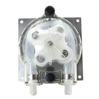 LEFOO Moteur pas à pas 24V à haut débit Petite pompe péristaltique pour liquide Pompe de dosage ph pour système hydroponique