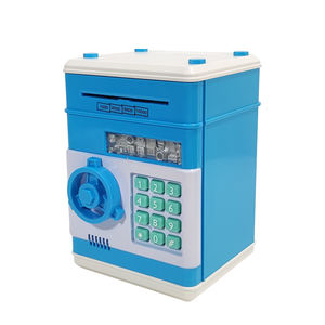 공장 도매 <span class=keywords><strong>ATM</strong></span> 암호 돈 상자 어린이를위한 전자 은행 안전 돈 상자 - Product Image 1