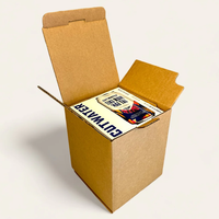 Boîte en carton ondulé écologique réutilisable avec logo personnalisé imprimé pour l'expédition e-commerce de bières et boissons énergisantes, couleur personnalisée