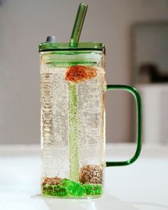 Tasse en verre borosilicaté de qualité supérieure résistante à la chaleur pour cadeau d'affaires de boissons chaudes/froides - Product Image 1