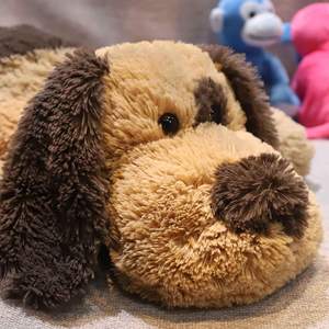 Animal de peluche calentado <span class=keywords><strong>en</strong></span> microondas, peluche ponderado, cachorro tumbado, juguete perfumado de lavanda, alivio de <span class=keywords><strong>la</strong></span> <span class=keywords><strong>ansiedad</strong></span> y el dolor de <span class=keywords><strong>barriga</strong></span> - Product Image 5