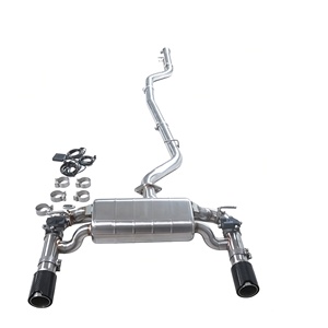 Venta Directa: Sistema de Escape Catback de Alto Rendimiento para BMW 320i F30 B48 2.0T 2018, Tubo de Escape con Válvula Electrónica y Silenciador - Product Image 2