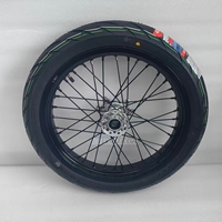 17 Zoll Fit Light Ultra Bee Mayebikes YJ-17 Zoll Aluminiumlegierung Schlauchreifen Scheibenbremse Mountainbike E-Bike 36 Speichen Vorne/Hinten