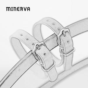 Minerva personalizza il Designer Pet e il proprietario in pelle di fascia alta semplice Vintage elegante braccialetto pendente in metallo con collare per <span class=keywords><strong>cani</strong></span> - Product Image 6