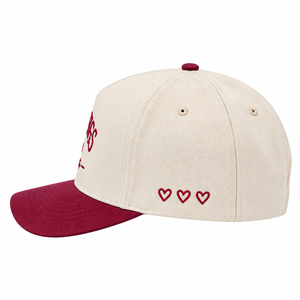 Casquettes de baseball bicolores à visière incurvée, 5 panneaux, réglables, avec logo brodé 3D personnalisé, certifiées usine - Product Image 2