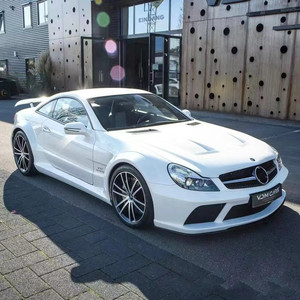 Kit de Carrocería Ancha Estilo BS para Mercedes-Benz SL R230 (2001-2012), Parachoques Delantero/Trasero Mejorado, Alerón Autoadhesivo, Nuevo - Product Image 4