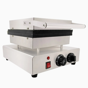 Профессиональная электрическая вафельница для бельгийских вафель в форме рождественской елки, аппарат для приготовления вафель-конусов, основное оборудование для выпечки хлеба - Product Image 1