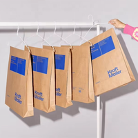 Sac Courrier Kraft Compostable Personnalisé de Haute Qualité pour Expédition de Vêtements, Sac Postal en Papier pour Livraison Pratique