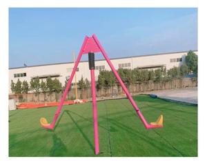 Vendita calda all'aperto non alimentata altalena bambini metallo altalena parco divertimenti giostre attrezzature parco giochi - Product Image 1