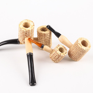 ท่อยาสูบซังข้าวโพดก้านไม้แบบใช้แล้วทิ้ง - Product Image 3