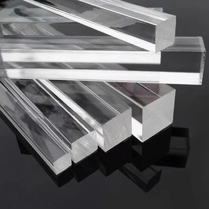 Haoliang Factory Wholesale High Transparency 2mm -170mm Clear PMMA Plastic Acrylic Square Rod for LED <strong>Ledlighting</strong> - Product Image 6