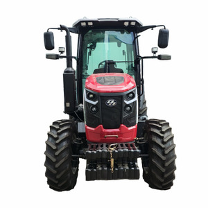 รถแทรกเตอร์คุณภาพสูง ราคาดี 75 แรงม้า ขับเคลื่อน 4 ล้อ แบบมีห้องโดยสาร 12F+12R รถแทรกเตอร์แบบมีล้อขับเคลื่อน 4 ล้อ - Product Image 1