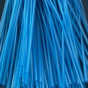 ท่อพีวีซีใสแบบมีรูสำหรับให้ทางแพทย์ท่อพีวีซีสีฟ้าใสออกแบบได้ตามต้องการ - Product Image 3