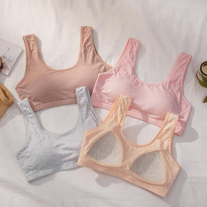 プラスサイズ ゴシック スリープ スポーツブラ 女性用 フルカップ 通気性 スポーツブラ 大きな胸用 ワイヤーなし - Product Image 1