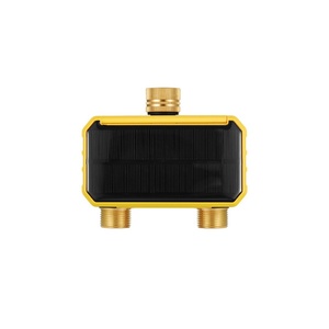 WiFi Home Lazy Micro-Spray Solar-Powered Smart Drip-Irrigation System Dual-Channel <b>Timer</b> Quantitative Screen Control Watering - Product Image 3