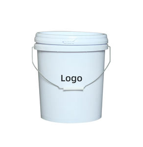 Seau en plastique de <span class=keywords><strong>10</strong></span> <span class=keywords><strong>L</strong></span>, conteneur inviolable de <span class=keywords><strong>10</strong></span> <span class=keywords><strong>L</strong></span> pour diluant de peinture, lubrifiant, avec couvercle et poignée - Product Image 2