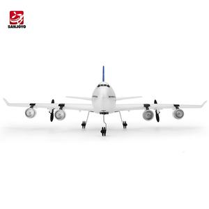 NOUVEAU Avion RC, modèle d'avion télécommandé à trois canaux, simulant un véritable planeur à aile fixe, Boeing B747, jouet pour passagers - Product Image 3