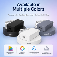 Chargeur rapide GaN ABP PD100W PD3.1 pour ordinateur portable, adaptateur fin ignifuge OTP, alimentation 24V DC, chargeur USB-C pour ordinateur portable