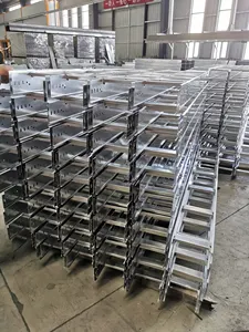 Hot Sale All Size Customized Hot Dipped Galvanized Ladder Type Cable Tray Dimensions / Cable Tray Manufacturer