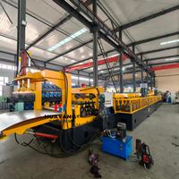 Machine de formage à froid automatique pour tôles ondulées en acier galvanisé de 4 mm d'épaisseur, machine de formage à froid pour silo à céréales