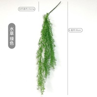 Plantes Artificielles Décoratives pour la Maison, Fleurs en Plastique, Vigne Artificielle Suspendue, Fausses Plantes Murales Réalistes, Longueur 95cm