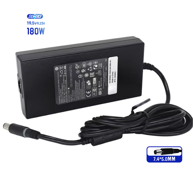 180W 19.5V 9.23A Laptop Charger for dell Popular Notebook Series with 7.4x5.0mm Connector PD Power Adapter