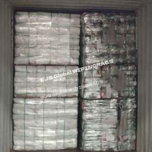 Trapos de Tela de Algodón 100% de Grado A para Uso Industrial, Trapos Reciclados Multicolores de Camisetas para Limpieza - Product Image 1