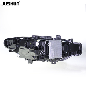 Автомобильные светодиодные линзованные фары JUSHUN для BMW 3 серии F30 13-18 с функцией переключения цвета (желтый и белый) - Product Image 4