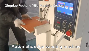 Machine à plaquer les chants en PVC pour le travail du bois utilisée pour améliorer la surface du bois Les composants du noyau incluent le moteur - Product Image 3