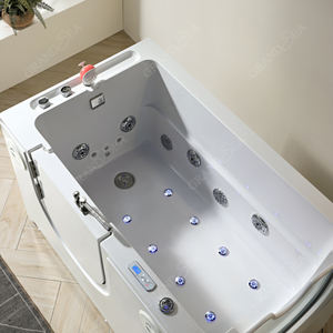 Nouveau design intérieur chat chien nettoyage toilettage <span class=keywords><strong>Spa</strong></span> baignoire autoportante réglable Salon de toilettage Massage baignoire pour animaux de compagnie - Product Image 4