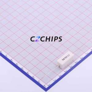 Résistance traversante CR-L5W10KohmJ, composant traversant (THT), 22x9,5 mm, ciment, 10 kOhm, 5 %, 750 V - Product Image 1