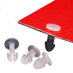 <b>Plastic</b> Semi-transparent Screws for Cardboard Display - Product Image 1