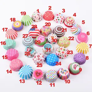 Top selling factory wholesale cheap price 100pcs plain cupcake liners paper baking cups cupcake holder