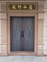 Portails d'entrée en aluminium coulé Prima Villa, qualité supérieure, porte antivol, design moderne pour extérieur, peinture électrostatique