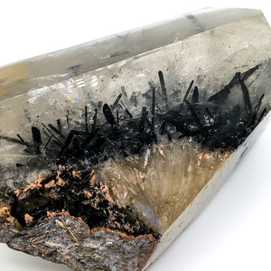 Punte di Quarzo Nero Rutilato Naturale all'Ingrosso, Torre di Cristallo di Quarzo Nero con Punte per Decorazione e Vendita - Product Image 3