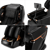 Fauteuil de massage électrique à gravité zéro pour le corps entier, fauteuil de massage intelligent professionnel Shiatsu pour la relaxation du dos, portable