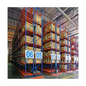 Rack de empilhamento de paletes para serviço pesado, fornecimento de fábrica, rack pesado ao vivo, 1000-3000kg, prateleiras seletivas para empilhamento de armazéns, prateleiras de exposição