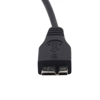 Kabel USB 3.1 C Male ke mikro B, Hard Drive eksternal USB Tipe C ke USB mikro B kecepatan tinggi untuk HDD