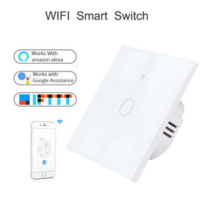 86 eu मानक स्वचालन ट्यूया ewifi स्मार्ट वॉल लाइट स्विच 220v स्मार्ट वाईफाई लाइट स्विच काम के साथ - Product Image 3